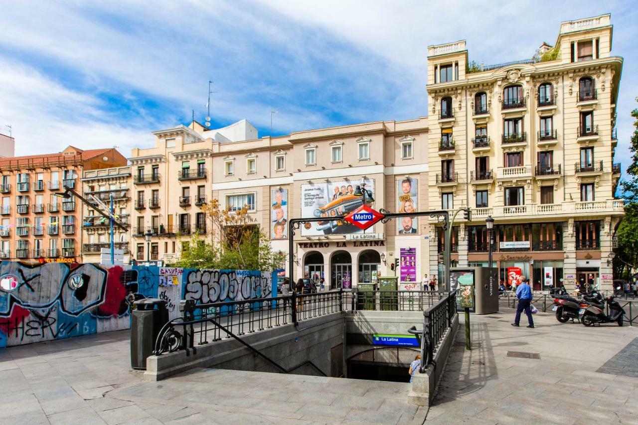 Apartamento Temporada Madrid Exteriör bild